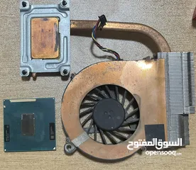  1 معالج وهيتسينج لابتوب i3 3300m شغالات بدون مشاكل 20 شيكل فقط