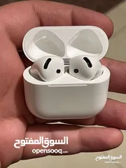  11 أختار الأصلي وريح راسك النسخة الأحدث والأقوى  بطارية تصل إلى 5ساعات من الأستخدام Apple AirPods 4 AN
