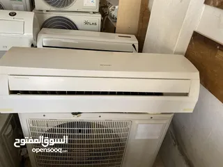  18 مكيفات مستعمله بحاله ممتازه