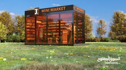  5 تصميم مشاريع تجارية وفود تراك _ درايف ثرو محلات واجهات كلادينج تصميم فعاليات