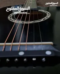  5 قيتار لون اسود مع جميع معداته