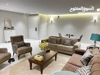  2 شقة مفروشة اثاث مودرن للايجار السنوي بالرياض حي الياسمين