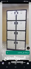  2 خزانة ملفات خشب وزجاج  . وكافة الأثاث المكتبي توصيل لجميع المحافظات