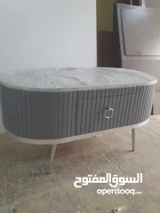  23 طاولات وسط جميع الوان مقاس حسب الطلب جودة عالية مكون من ثلاث قطع خشب ودهان