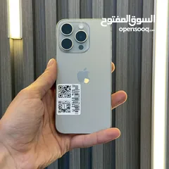  3 iPhone 15 Pro 256G / e-sim مغيرة الشاشة