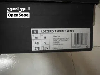  4 ADIZERO TAKUMI SEN 9 Size UK 9