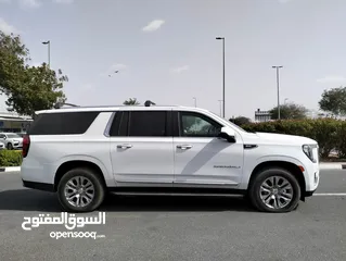  3 GMC YUKON DENALI 2021 US SPEC CLEAN TITLE  خالي من الحوادث تقبل التصدير للسعودية