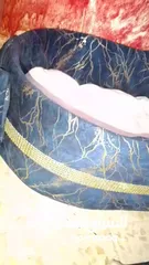  4 مستلزمات اطفال بحالة ممتازه تخت ارضي مناسب للعمر الست شهور ومرجيحه  ممتازه