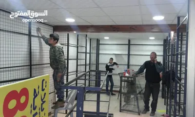  2 ديكور حديد وزجاج تفصيل