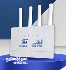  1 مودم متنقل 4G يمن نت مع كرتونة وجميع توابعة في المكلا