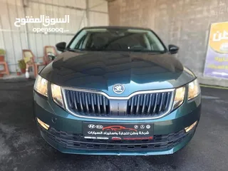  19 سعر مميز ونمره مميزة ولون مميز جدا الوحيد في الضفة سكودا اوكتافيا بالصلاة على النبي مع امكانية البدل