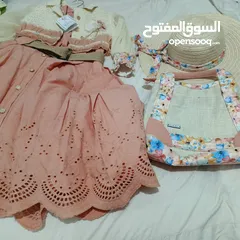 2 فستان بناتي جديد