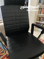  2 كرسي مكتب جلد تركي  Office chair turkish leather