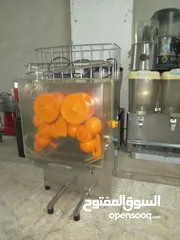  2 ماكينة برتقال اتوماتيك و ماكينه جزر