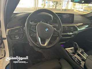  10 Bmw 530 e 2021 plug-in غير مكمركة