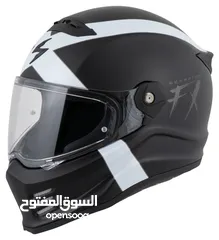  1 خوذة Scorpion Covert FX Gallus اصلية جديدة بكرتونتها مع كامل اغراضها مقاس X-Large