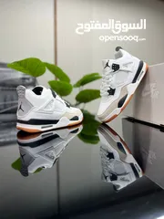  5 Jordan 4  الجديد الحصري  طبي  الراحة والمتعة كوالتي  ألوان مميزه   امشي براحتك 45-40 اجعل يومك كله ح