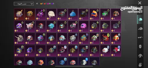  3 حساب ببجي موبايل النسخة العالمية من السيزون السابع