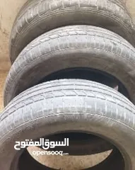 15 كوشوك مستعمل للبيع ياباني نوع بريجيستون فردتين مقاس 15/65/185 و اربع فردات ماليزي مقاس 16/60/215