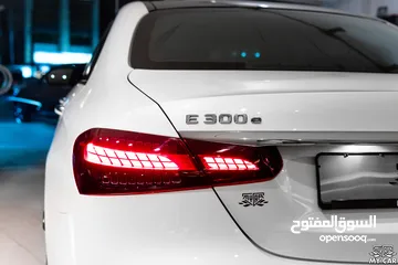  6 2022 Mercedes E300e Plug-in Hybrid وارد الوكالة