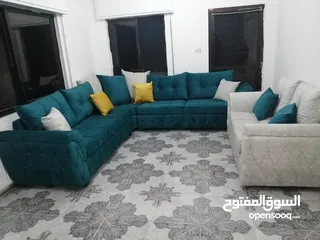  4 طقم كورنر مع ثنائية 7 مقاعد