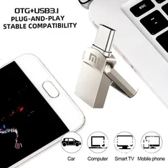  6 مساحات 2 تيرا فلاش شاومي   Xaomi 2TB pen drive