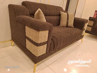  7 طقم كنب امريكي مستورد فاخر جدا قمه في الفخامه والرقي والتميز والابداع