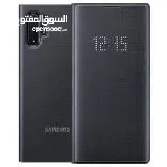  1 كفر سامسونج نوت 10 العادي سمارت led اصلي بحالة الوكالة بسعر مغري