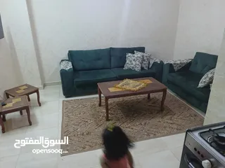  7 شقه مفروشه للايجار خلف المستشفى التخصصي اربد