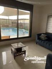  7 فيلا وشالية جديد اخر نزول العارضه منطقة شاليهات امنه وجديدة مطلة على الغور وجبال فلسطين بيع او ايجار
