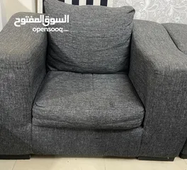  4 طقم كنب أمريكي لغرفة المعيشة مستعمل للبيع