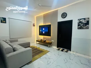  10 تاني ساكن شقة غرفة وصالة مفروشة بالكامل في عجمان منطقة الجرف