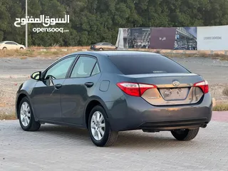  6 Toyota Corolla 2016 model American