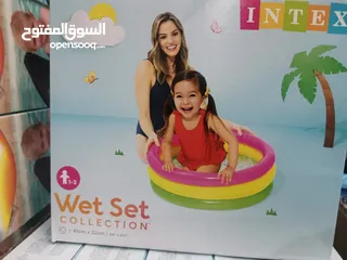  6 بركة سباحة ماركة انتكس نفخ مقاس 260 سم في 175 سم في عمق 56 سم