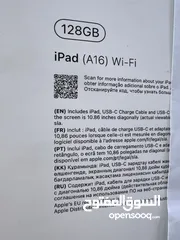  5 Apple IPad 11 (2025) 11inch (128 GB)  ايباد ابل الجيل الحادي عشر 11 انش (128جيجا) جديد كفالة الاردن
