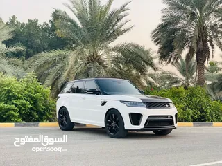  10 RANGE ROVER SPORT 2015 WITH KIT (SVR 2020)  V8 supercharge