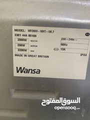  6 نشافة ملابس نوع wansa انجليزي 6 كيلو