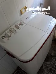  1 غساله  حوضين
