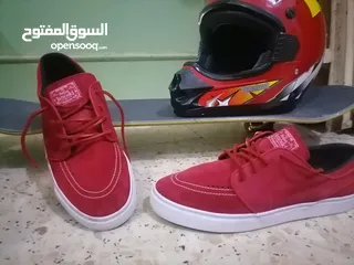  3 Nike SB Stefan janoski shoes    original top quality حذاء نايك اس بي لون احمر نادر