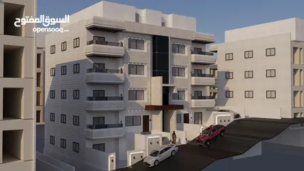  1 شقق سكنية مساحات من 160 الى 200 متر مربع في منطقة الظهير الغربي  تشطيبات سوبر ديلوكس للبيع
