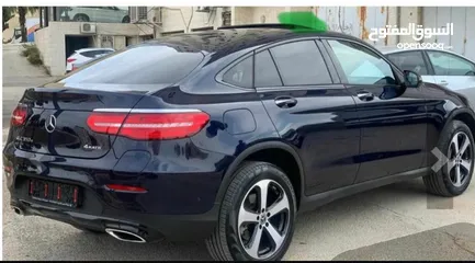  1 مرسيدس GLC 350e هايبرد 2018 كوبيه 4MATIC – نظيفة جداً و في مجال بالسعر