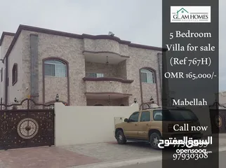  1 Glamorous 5 BR villa for sale in Mabellah Ref: 767H