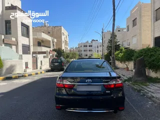  3 تويوتا كامري موديل 2017 استخدام شخصي موارد الشركه المركزيه الاردنيه فل كامل اوبشن