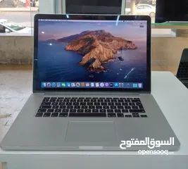  1 MacBook Pro 15 Retina 2012 i7 16GB Ram 256GB SSD لابتوب ابل