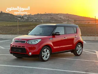  3 كايا سول ( لونين ) بنزين اتوماتيك فل بدون فتحة  2015
