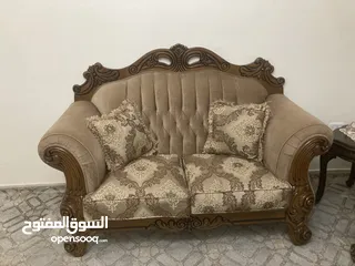  2 طقم كنب من ميداس زان اصلي