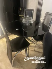  2 طاوله دائريه سوكريت اسود