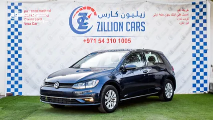  3 Volkswagen - Golf - 2018 - Perfect Condition - 715 AED/MONTHLY - 1 YEAR WARRANTY + Unlimited KM*