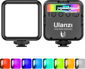  4 اضاءة تصوير ملون Ulanzi VL49 RGB Mini LED Video Light