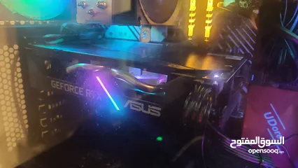  2 2060 asus oc  كيس h250x